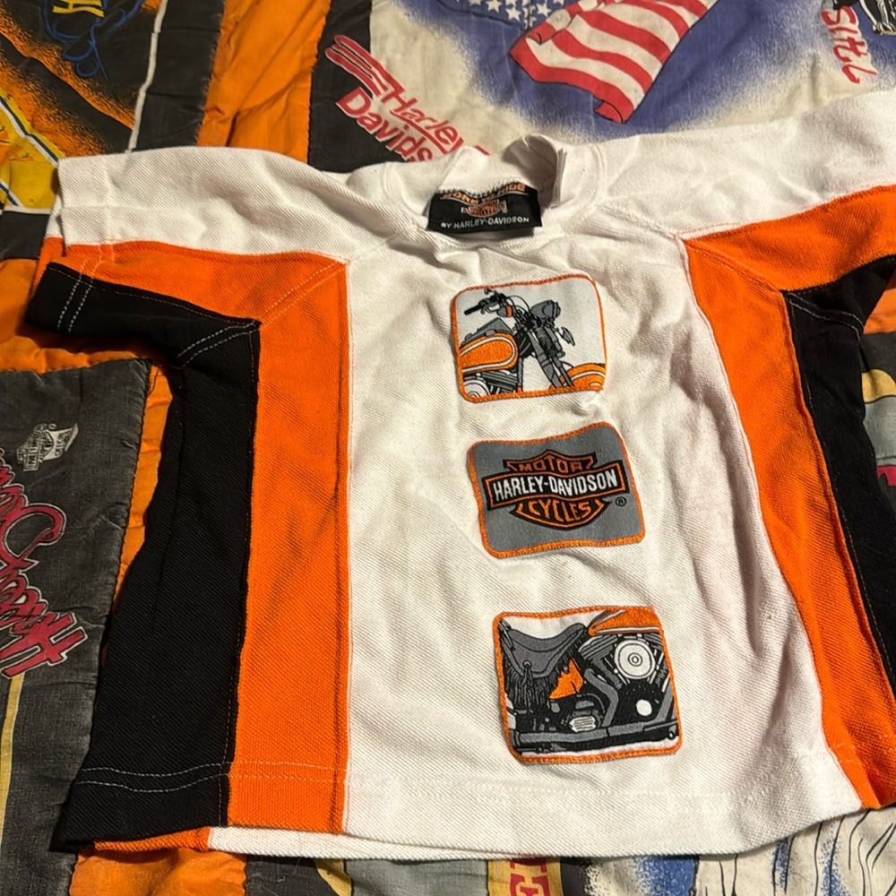 Boys Harley Davidson shirt